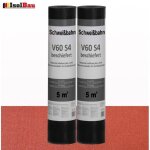 Rouleau de bitume v60 s4 avec armature en voile de verre ardois� rouge 10m� feutre de toiture.