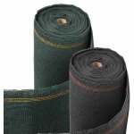 Rouleau de brise vue occultant pour jardin - 1 x 10 m - gris - linxor