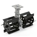 Rouleau cultivateur de 350 mm pour le motoculteur bp - 8487