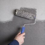 Rouleau de fibre de verre lisse 2500 x 100cm blanc - couvrance 25m� - rev�tement isolant, r�novation ...