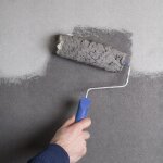 Rouleau de fibre de verre lisse 5000 x 100cm blanc - couvrance 50m� - rev�tement isolant, r�novation ...
