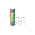 Sidex - rouleau filet galvanisa triple torsion cm h 200x50 m maille 25x3 mm cla ture