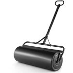 Rouleau � gazon jardin goplus 63l remplissable d'eau & de sable - poign�e r�glable - rouleau � gazon ...