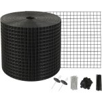 Rouleau grille protection panneaux solaires 15, 2 cm x 30, 5 m kit treillis anti - oiseau 100 attaches ...