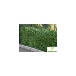 Jet7garden - rouleau haie artificielle 1, 50x3m - vert tendre - feuilles de rosier