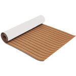 Rouleau tapis adhsif pour yacht eva mousse decking bateau marron 300 x 90 x 0. 6 cm fantablau