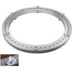 Roulement de plateau tournant en m�tal, base pivotante ronde, rotation � 360�, roulements � billes � ...