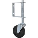 Roulette pivotante � ressort en caoutchouc robuste de 10, 2 cm avec capacit� de charge de 99, 8 kg
