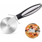 Roulette  pizza, coupe pizza, couteau a pizza - pizza cutter avec poigne en silicne et lames en acier ...