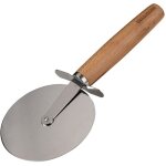 Roulette � pizza g�ante manche en bois 23 cm fackelmann pizza & pasta