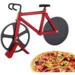 Roulette pizza , roulette  pizza original, couteau  pizza en forme de vlo, roulette pizza professionnel ...
