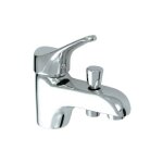 Sans marque - rousseau robinet mitigeur mécanique baignoire et douche edinburgh - monotrou Sans marque - rousseau robinet mitigeur mécanique baignoire et douche edinburgh - monotrou