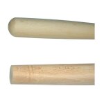 Manche fourche � b�cher cintr� bois dur 1m bois dur - rousselet