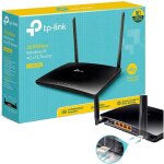 Routeur sans fil tp - link tl - mr6400 4g lte wi - fi n300 avec carte sim et modem