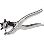 Rp03 - pince poin�ons pour le cuir, t�te pivotante pour trous de �2, 5 jusqu'� �4, 5mm - blister - (5000408) ...