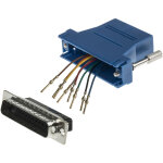 Rs pro - adaptateur sub - d 25 m�le vers rj45 femelle ( prix pour 1 )