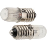 Ampoule néon pour voyant, lumière de couleur orange, taille 9 mm, culot e10, 220 / 250 v, 600 µa Ampoule néon pour voyant, lumière de couleur orange, taille 9 mm, culot e10, 220 / 250 v, 600 µa