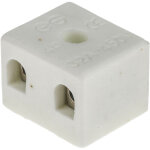 Bornier de raccordement rs pro 2 ples , a visser, 4mm, 32a ( prix pour paquet de 5 )