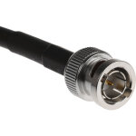 C�ble coaxial rg59 rs pro avec connecteur bnc m�le, 1m ( prix pour 1 )