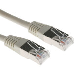 Rs pro - c�ble ethernet cat 5 1m , rj45 m�le / rj45 m�le, f / utp ( prix pour 1 )