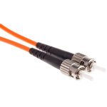 Cble fibre optique rs pro 1m avec connecteur / st, om1 multi - mode ( prix pour 1 )