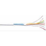 C�ble de s�curit� 10 conducteurs blind�, section de fils 0, 22 mm�, gaine en chlorure de polyvinyle pvc, ...