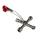 Rs pro - cls en croix de commande 4 profils , aluminium ( prix pour 1 )