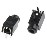 Rs pro - connecteur jack 2, 5 mm femelle mono montage sur ci