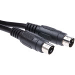 Cordon audio vido svhs noir mini din mle 4 broches mini din mle 4 broches, 2m ( prix pour 1 )