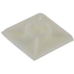 Rs pro - embase pour serre - c�bles autoadh�sive 26. 3mm x 26, 3 mm, � fixation 5mm ( prix pour sachet ...