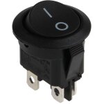 Rs pro - interrupteur � bascule noir bipolaire on - none - off ( prix pour 1 )