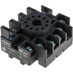Prise femelle � montage sur rail din 11 contacts, rail din, 300v, pour relais rub de rs pro prix pour ...