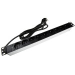 Rs pro - rallonge lectrique 2. 5m, 9 prises fr 2p + t 16a ( prix pour 1 )