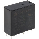 Relais sans accrochage 1 rt, bobine 12v c. c. montage sur ci 530mw ( prix pour 1 ) - rs pro