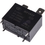 Relais sans accrochage 1no, bobine 12v c. c. montage sur ci 900mw ( prix pour 1 ) - rs pro