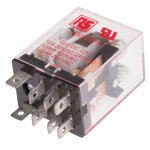 Relais sans accrochage 2 rt, bobine 12v c. c. enfichable 900mw ( prix pour 1 ) - rs pro