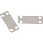 Rs pro - rep�re c�ble collier, blanc ( prix pour sachet de 100 )