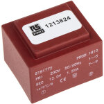Rs pro - transformateur pour circuit imprimé, vin v c. a. , vout 1 x 12v c. a. , 1 sortie, 1. 5va ( prix ... Rs pro - transformateur pour circuit imprimé, vin v c. a. , vout 1 x 12v c. a. , 1 sortie, 1. 5va ( prix ...