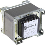 Rs pro - transformateur  montage sur chssis, vin 230v c. a. , vout 24v c. a. , 2 sorties, 75va ( prix ...