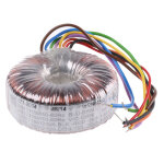 Rs pro - transformateur torique 2 sorties, 115 v ac, 230 v ac 2 x 15v c. a. , 50va ( prix pour 1 )