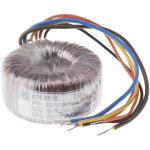 Rs pro - transformateur torique 2 sorties, 230v c. a. 2 x 6v c. a. , 15va ( prix pour 1 )