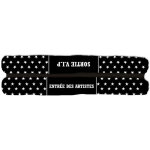 Coussin bas de porte double - entr�e des artistes