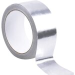 Ruban adh�sif en aluminium argent� ruban d'�tanch�it� �tanche ruban r�sistant aux hautes temp�ratures ...
