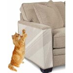 Ruban anti - rayures pour chats, protecteur de meubles de 8 pi�ces, feuilles de ruban de dressage anti ...