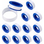 Aougo - ruban �tanch�it�, industrial ruban de marquage, t�flon de plomberie joint rubans, 12mm x 10m ...