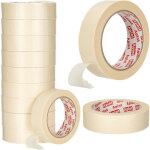 Ruban gomm� professionnel 12 rouleaux 25x50 m pour peinture masquage