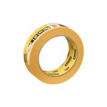 Bande de recouvrement de peinture scotch� super pt244 lisse couleur or longueur 50 m largeur 30 mm