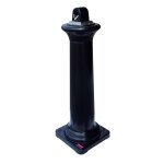 Cendrier sur pied tuscan, coloris noir rubbermaid