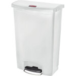 Rubbermaid - poubelle � p�dale slim jim�, en poly�thyl�ne, 90 l
