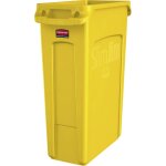 Rubbermaid - poubelle slim jim�, capacit� 87 l, avec canaux